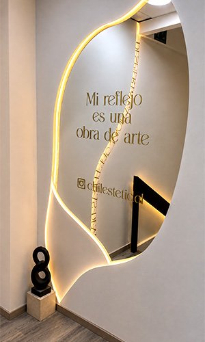 Detalle de espacio comercial