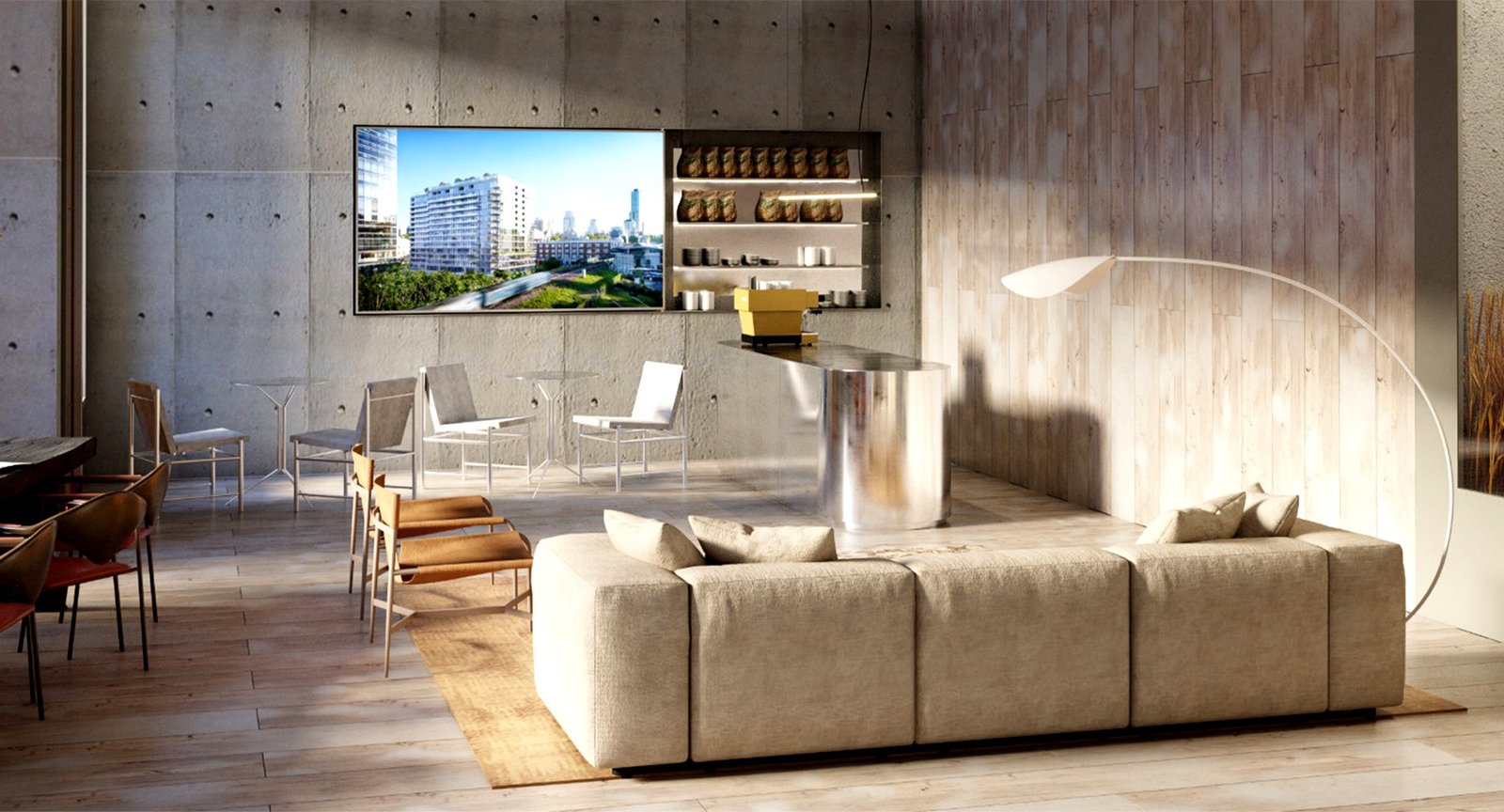 Espacio de retail diseñado por BRAND