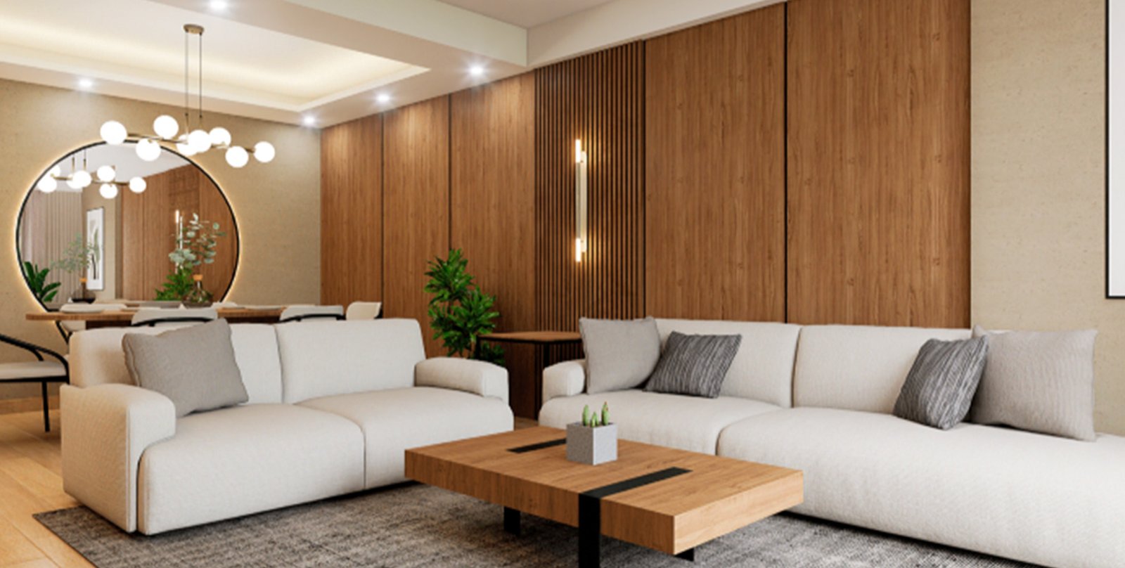 Interior residencial diseñado por BRAND