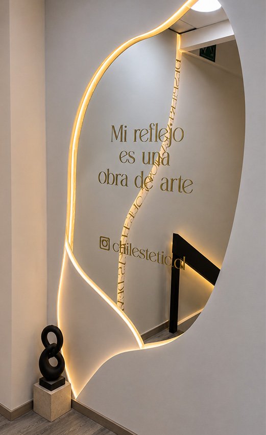 Clínica Chilestetic — detalle interior