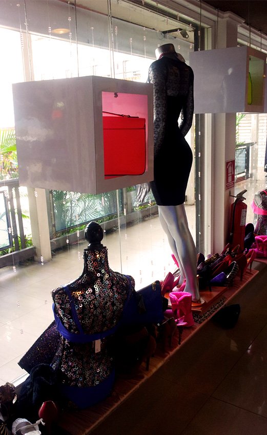 Glamm Boutique — detalle interior