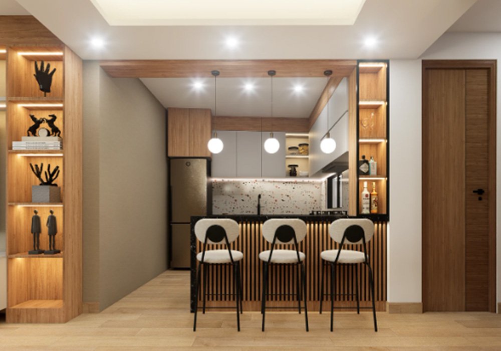 Departamento Manquehue Oriente — dormitorio principal