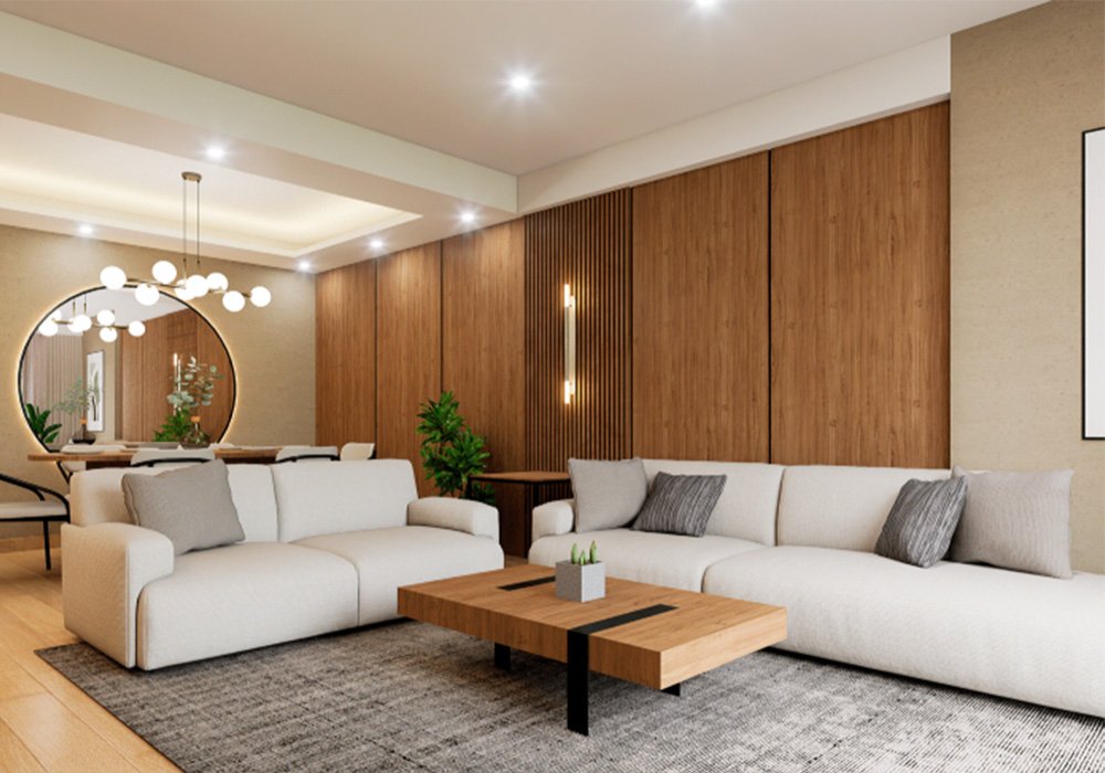 Departamento Manquehue Oriente — Living Experience